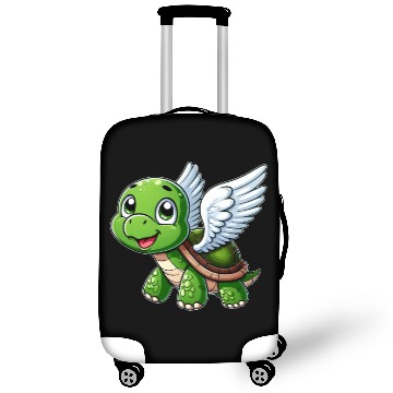 Discover Turtle Angel Wings Halo Farm Farmer Luggage Covers
