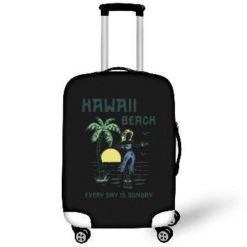 Discover Hawaii Paradise: Tropical Island Vibes Luggage Covers