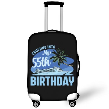 Discover Cruise Boat Trip Vacation Cruising Into My 55th Luggage Covers