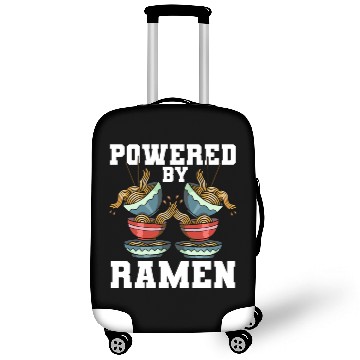 Discover Powered By Ramen Anime Japanese Soup Cup Noodle Luggage Covers