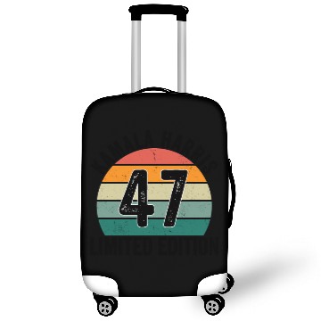 Discover Kamala Harris 47 Limited Edition Vintage Sunset Luggage Covers