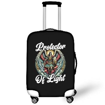 Discover Archangel Michael Catholic Christianity Angel Luggage Covers