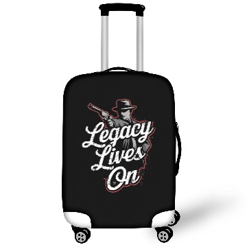Discover Mobster Gangster Mafia Organized Crime Boss Luggage Covers