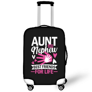 Discover aunt and nephew best friends for life Luggage Covers