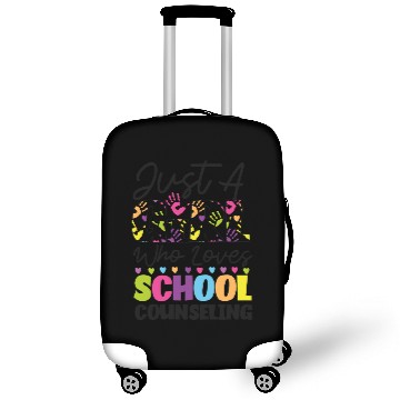 Discover School Counselor Just A Girl Who Luggage Covers
