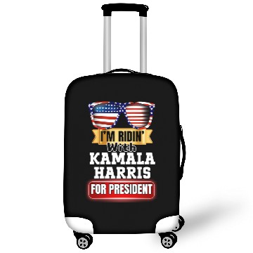 Discover Vote for Kamala Harris 2024 election campaign. Luggage Covers