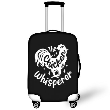 Discover The Chicken Whisperer Funny Chicken Lover Farming Luggage Covers