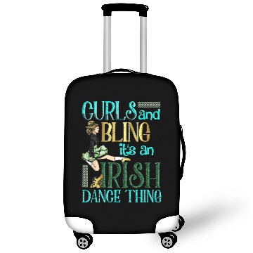 Discover Curls And Bling Irish Dance Thing Dancer Girls Luggage Covers