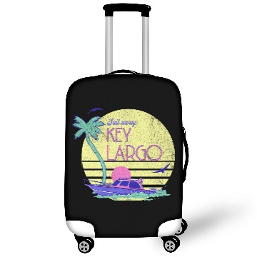 Discover Sail Away Yacht Rock Key Largo Boating Luggage Covers