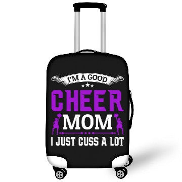 Discover A Good Cheer Mom Cheerleading Mommy Mother's Day Luggage Covers