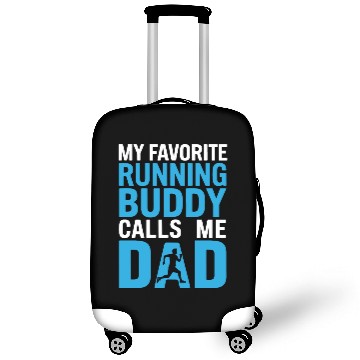 Discover Favorite Running Buddy Calls Me Dad Father's Day Luggage Covers