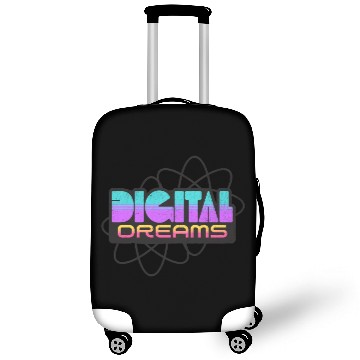 Discover Digital Dreams - Retro Y2K Streetwear Design Luggage Covers