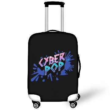 Discover Cyber Pop - Vibrant Y2K Streetwear Aesthetic Luggage Covers
