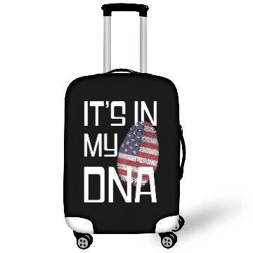 Discover It's in my DNA - Love America Luggage Covers