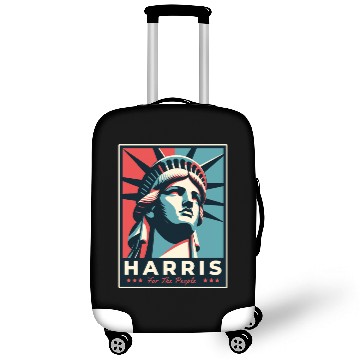 Discover Harris 2024 statue of liberty Kamala Harris Luggage Covers