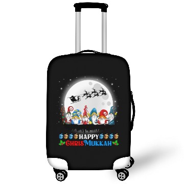 Discover Happy Chrismukkah Gnomes Christmas Hanukkah Luggage Covers