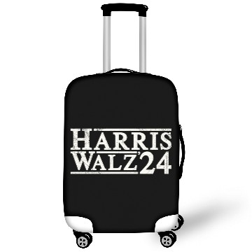 Discover Kamala Harris 2024 for President Vote Tim Walz Luggage Covers