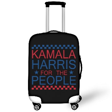 Discover Kamala Harris 2024 for President Vote Tim Walz Luggage Covers