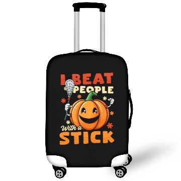 Discover Thanksgiving Lacrosse I Beat People With Sticks Luggage Covers