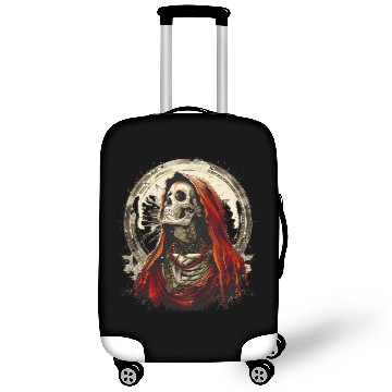 Discover Santa Muerte Saint Death Mexican Sugar Skull Luggage Covers