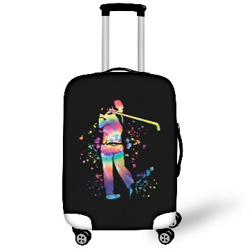 Discover Golfer Colorsplash Kids Miniature Golf Luggage Covers