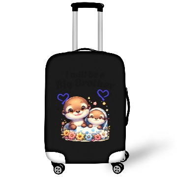 Discover I'm Going To Be A Big Brother Sweet Otter, Brother Luggage Covers