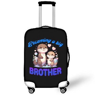 Discover Soon I'll Be A Big Brother Sweet Otter Brother Luggage Covers