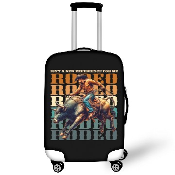 Discover Vintage style Western Bull Rider Luggage Covers