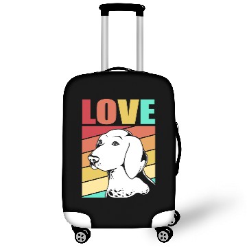 Discover Retro German Shorthaired Pointer Dog I Love My GSP Luggage Covers