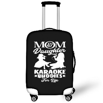 Discover Mom And Daughter Karaoke Friends Forever Luggage Covers