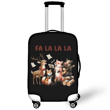 Discover Fa La La La Woodland Choir Christmas Vibes Luggage Covers
