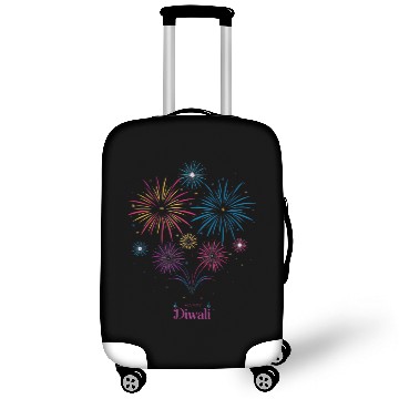 Discover Joyous Fireworks for Diwali Festival Luggage Covers