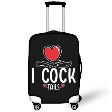 Discover Funny I Love Cocktails 6 Luggage Covers