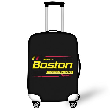 Discover Boston Massachusetts Design Modern Sports Yellow Luggage Covers