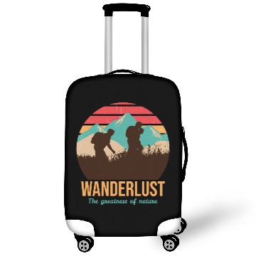 Discover WANDERLUST The greatness of nature Luggage Covers