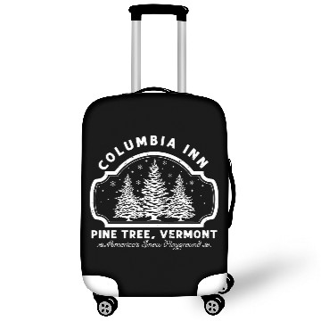Discover Columbia Inn Pine Tree Vermont White Christmas Luggage Covers
