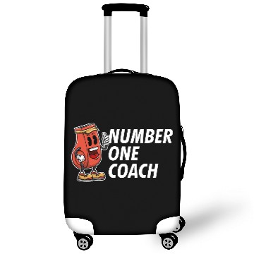 Discover Number One Coach Motivational Quote Coaching Inspi Luggage Covers