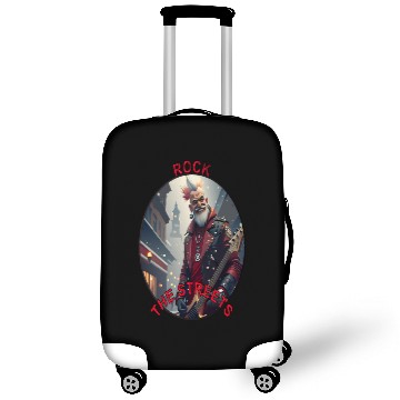 Discover Rock the Streets - Punk Rock Rebel Art Luggage Covers