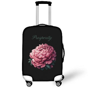 Discover Peony of Prosperity: A Symbol of Wealth Luggage Covers