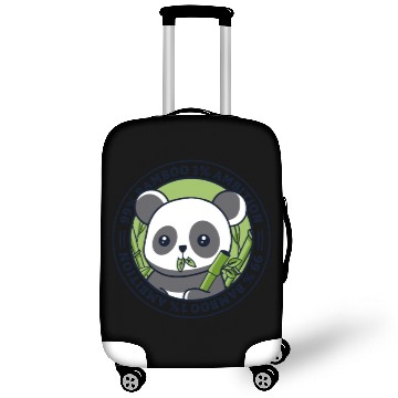 Discover 99% Bamboo 1% Ambition Panda Bear Friend Lover Luggage Covers