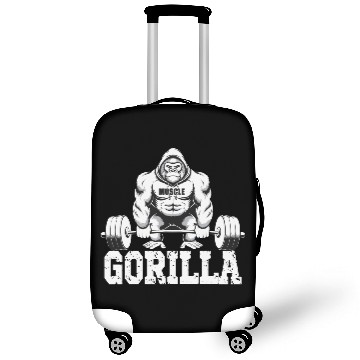 Discover Gorilla Power Fitness Monkey Gorilla Gym Luggage Covers
