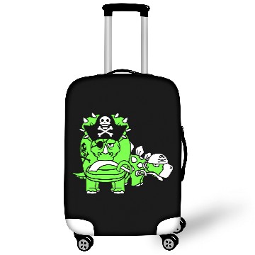 Discover Triceratops Stegosaurus 2 Dinosaur Pirates Dinos Luggage Covers