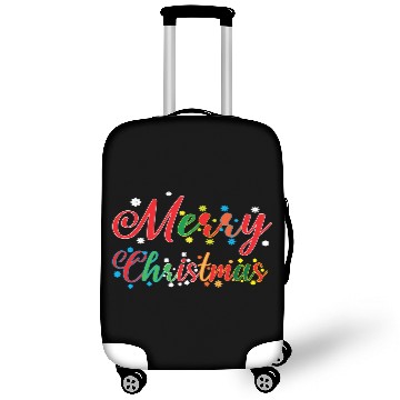Discover Holly Jolly Holidays : Merry Christmas Luggage Covers