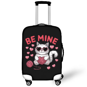 Discover Be Mine Valentine Trendy Funny Vintage Luggage Covers