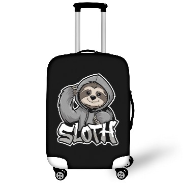 Discover Sloth Hip-Hop Urban Style Funny Animal Luggage Covers