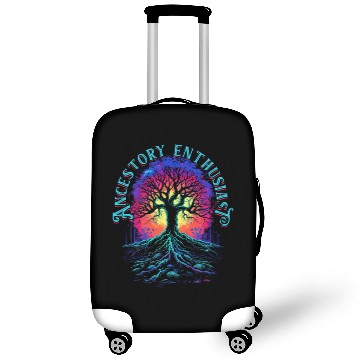 Discover Genealogy Genealogist Ancestory Enthausiast Luggage Covers