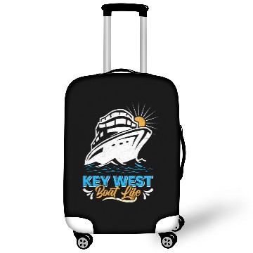 Discover KEY-WEST BOAT LIFE Sailing Florida Keys West Keys Luggage Covers