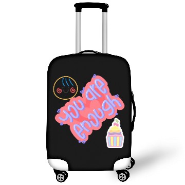 Discover Truly you are enough for me-design by shahishop Luggage Covers