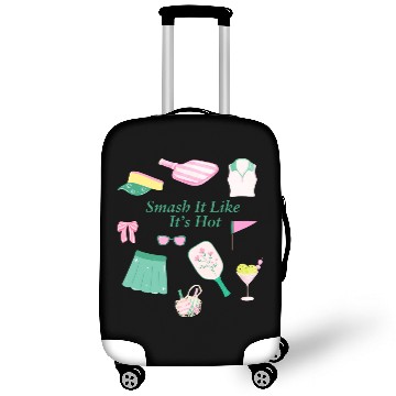 Discover Padel Club Doodles Paddle Tennis Luggage Covers