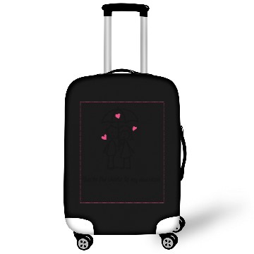 Discover You’re the Cheese to My Macaroni Valentine Day Luggage Covers